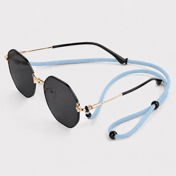 Cordon pour lunettes - BLEU CIEL