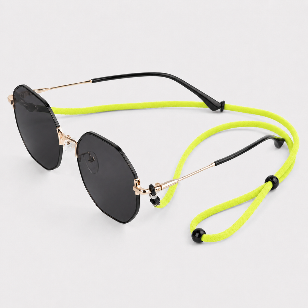Cordon pour lunettes - JAUNE NEON