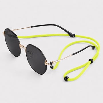 Cordon pour lunettes - JAUNE NEON