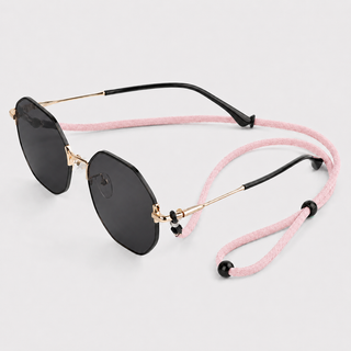 Cordon pour lunettes - ROSE PASTEL