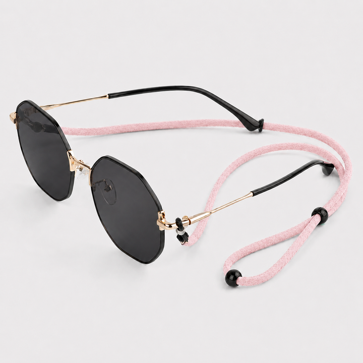 Cordon pour lunettes - ROSE PASTEL